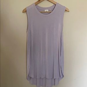 Wilfred mauve tank top.